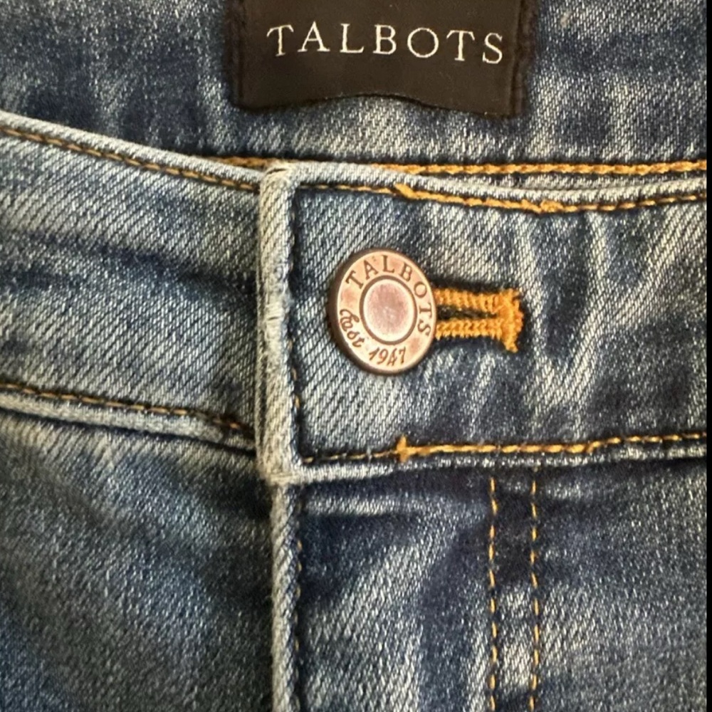 Talbots 6 petite cropped jeans